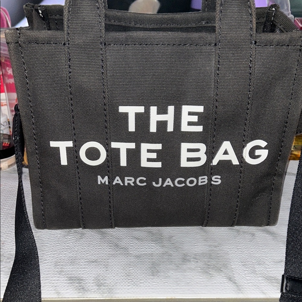 Marc Jacobs Black Canvas Tote
